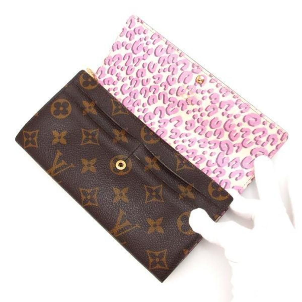 Louis Vuitton Collection Portefeuille Sarah Leopard Brown - Picture 2 of 8
